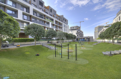 1-izbový byt s predzáhradkou na predaj, Slnečnice Mesto, Bratislava - Petržalka