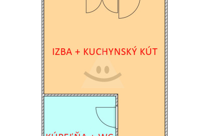 Studio apartment with balcony, /20m2/, Žilina - Hliny 6